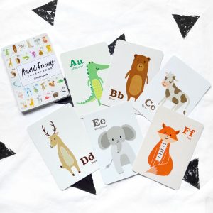 Alphabet Animal Flashcards – Hide and Peek Nursery