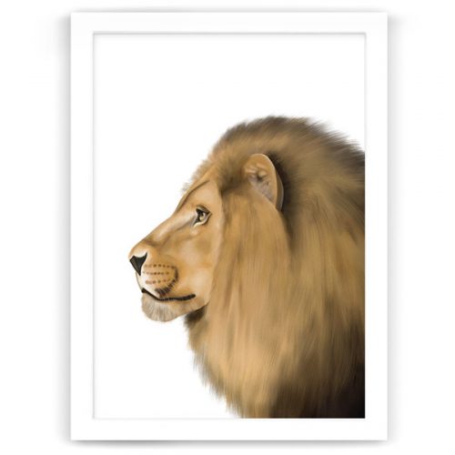 Safari Animals Lion Print