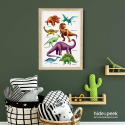 Dinosaur-print-poster-for-nursery-and-kids